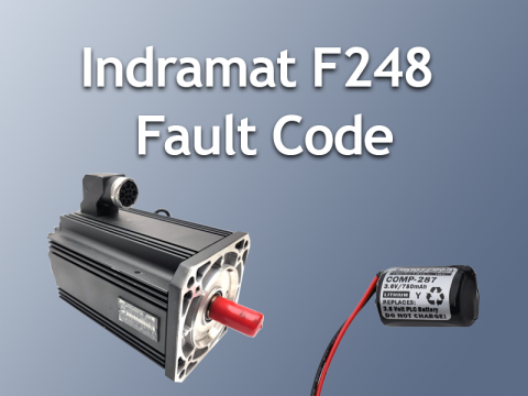 Indramat MKD Motor with battery