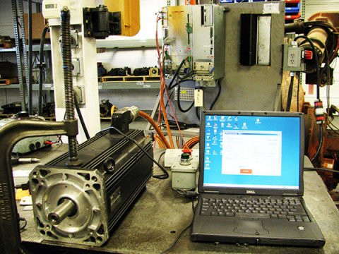 servomotor diagnostic and repair