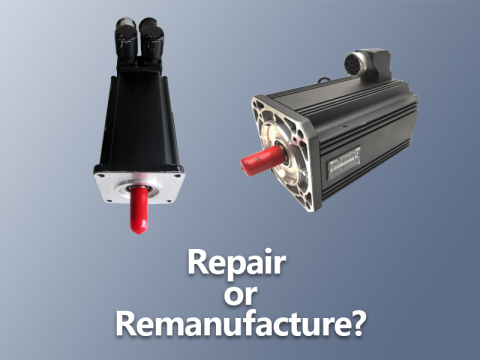 Repaired and Remanufactured Indramat Motors