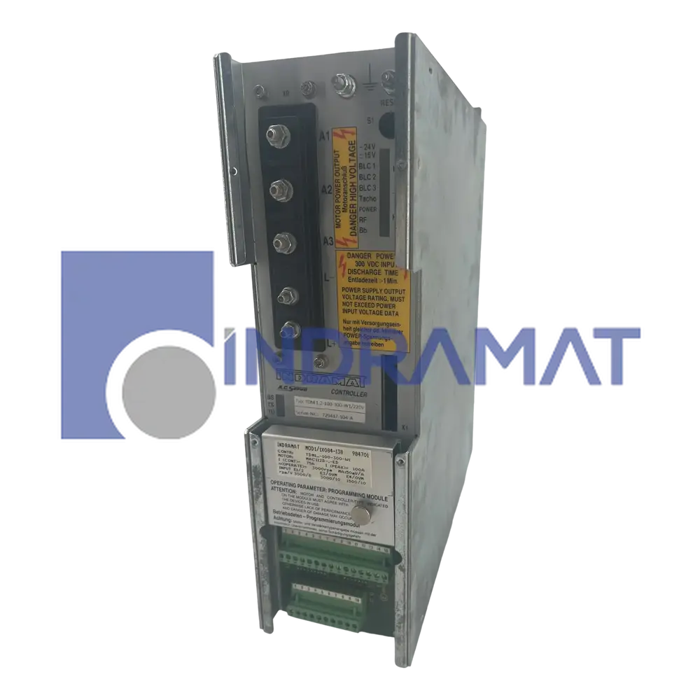 Bosch Rexroth Indramat TDM Drive Modules TDM 1.2-100-300-W1-220 image